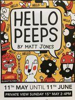 Hello Peeps poster