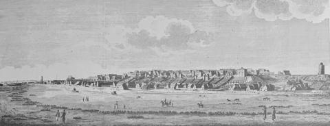 Lowestoft from the NEBattery, 1790.