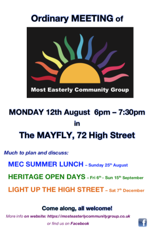 poster for ordinary meeting August 2024